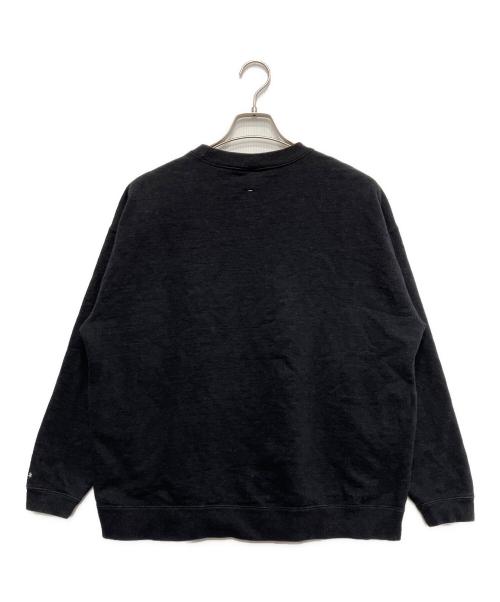 Snow peak（スノーピーク）Snow peak (スノーピーク) Recycled Cotton Sweat Crewneck ブラック サイズ:Mの古着・服飾アイテム