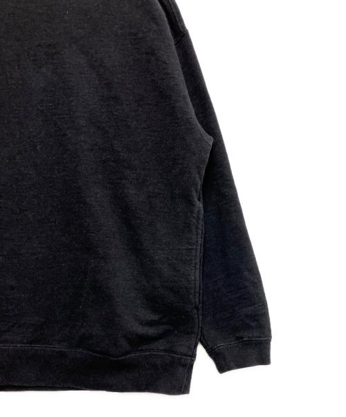 Snow peak（スノーピーク）Snow peak (スノーピーク) Recycled Cotton Sweat Crewneck ブラック サイズ:Mの古着・服飾アイテム