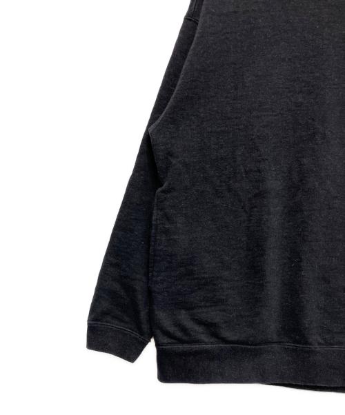Snow peak（スノーピーク）Snow peak (スノーピーク) Recycled Cotton Sweat Crewneck ブラック サイズ:Mの古着・服飾アイテム