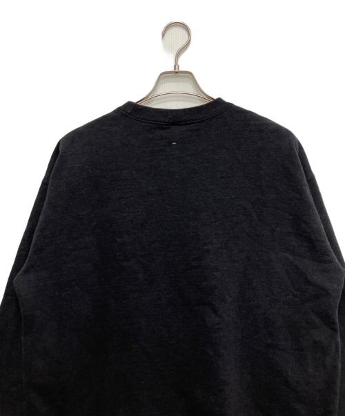 Snow peak（スノーピーク）Snow peak (スノーピーク) Recycled Cotton Sweat Crewneck ブラック サイズ:Mの古着・服飾アイテム