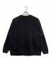 Snow peak (スノーピーク) Recycled Cotton Sweat Crewneck ブラック サイズ:M：6000円
