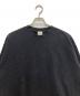 中古・古着 Snow peak (スノーピーク) Recycled Cotton Sweat Crewneck ブラック サイズ:M：6000円