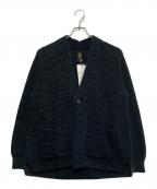 BATONER×UNITED ARROWSバトナ―×ユナイテッドアローズ）の古着「別注SIGNATURE 1BUTTON CARDIGAN」｜ブラック
