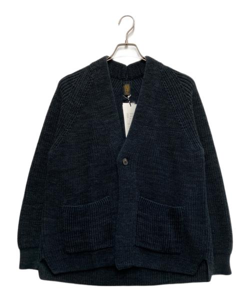 BATONER（バトナ―）BATONER (バトナ―) UNITED ARROWS (ユナイテッドアローズ) 別注SIGNATURE 1BUTTON CARDIGAN ブラック サイズ:2 未使用品の古着・服飾アイテム