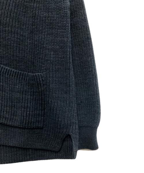 BATONER（バトナ―）BATONER (バトナ―) UNITED ARROWS (ユナイテッドアローズ) 別注SIGNATURE 1BUTTON CARDIGAN ブラック サイズ:2 未使用品の古着・服飾アイテム