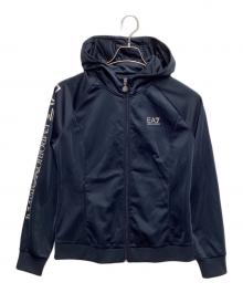 EMPORIO ARMANI（エンポリオ アルマーニ）の古着「ジップパーカー」｜ネイビー