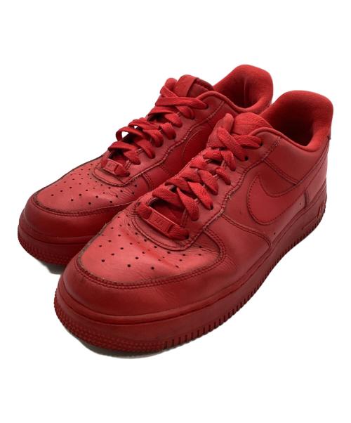 NIKE（ナイキ）NIKE (ナイキ) AIR FORCE 1 '07 LV8 1（エアフォースワン'07 LV8 1） レッド サイズ:26の古着・服飾アイテム