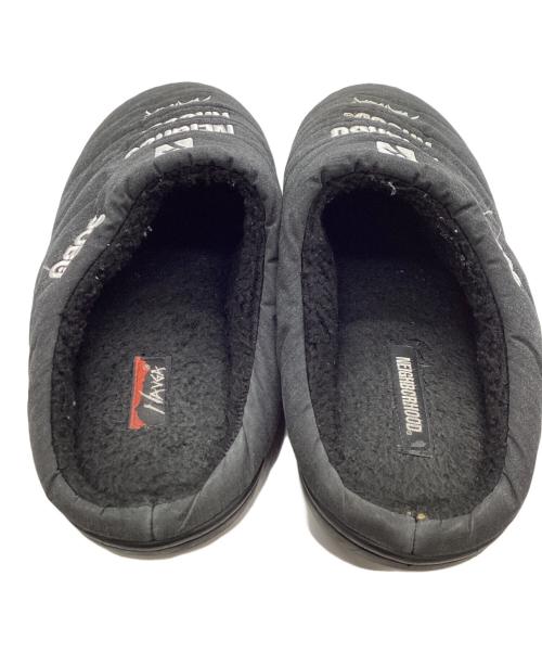 SUBU（スブ）SUBU (スブ) NEIGHBORHOOD (ネイバーフッド) NANGA (ナンガ) TAKIBI SANDALS ブラック サイズ:不明の古着・服飾アイテム