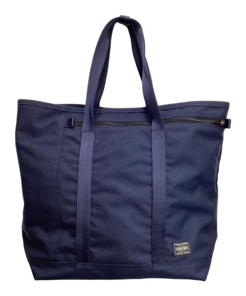 PORTER（ポーター）PORTER (ポーター) TENSION トートバッグ ネイビーの古着・服飾アイテム