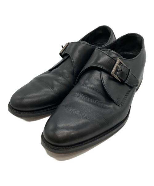 COLE HAAN（コールハーン）COLE HAAN (コールハーン) モンクストラップシューズ ブラック サイズ:27cmの古着・服飾アイテム