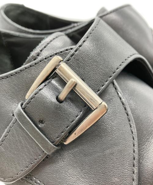 COLE HAAN（コールハーン）COLE HAAN (コールハーン) モンクストラップシューズ ブラック サイズ:27cmの古着・服飾アイテム