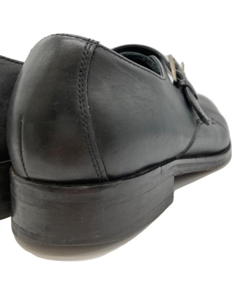 COLE HAAN（コールハーン）COLE HAAN (コールハーン) モンクストラップシューズ ブラック サイズ:27cmの古着・服飾アイテム