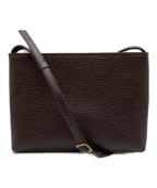 Hush Tugハッシュタグ）の古着「レザーサコッシュ」｜ブラウン