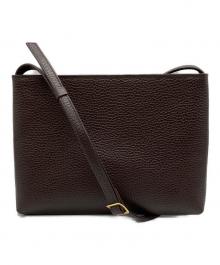 Hush Tug（ハッシュタグ）の古着「レザーサコッシュ」｜ブラウン