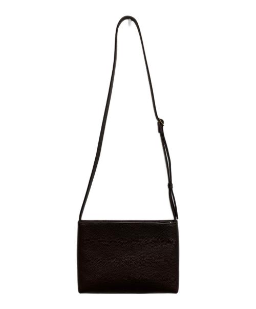 Hush Tug（ハッシュタグ）Hush Tug (ハッシュタグ) レザーサコッシュ ブラウンの古着・服飾アイテム