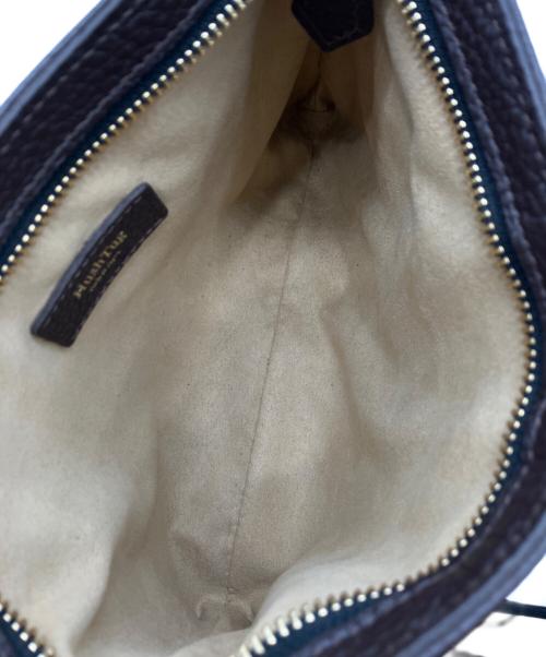 Hush Tug（ハッシュタグ）Hush Tug (ハッシュタグ) レザーサコッシュ ブラウンの古着・服飾アイテム
