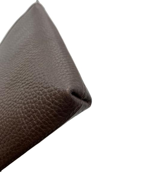 Hush Tug（ハッシュタグ）Hush Tug (ハッシュタグ) レザーサコッシュ ブラウンの古着・服飾アイテム