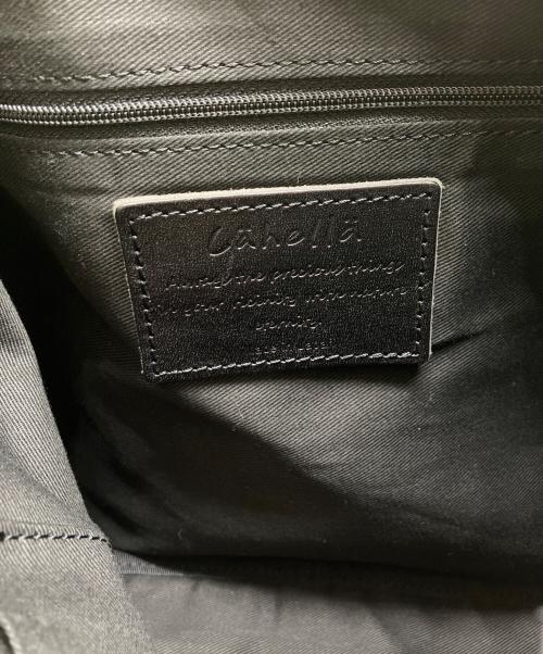 lahella（ラヘラ）lahella (ラヘラ) レザーナイロン切替トートバッグ ブルーの古着・服飾アイテム