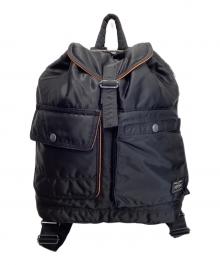 PORTER（ポーター）の古着「TANKER バックパック」｜ブラック