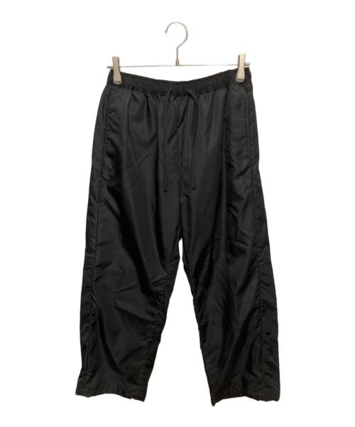 N.HOOLYWOOD（エヌ ハリウッド）N.HOOLYWOOD (エヌ ハリウッド) コンパイルライン ナイロンイージーパンツ ブラック サイズ:36の古着・服飾アイテム