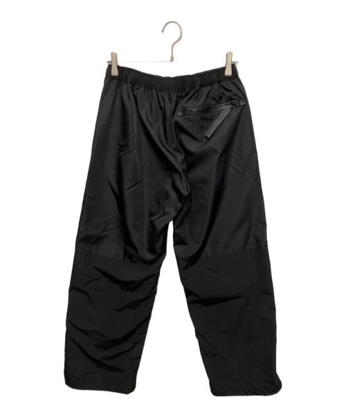 N.HOOLYWOOD（エヌ ハリウッド）N.HOOLYWOOD (エヌ ハリウッド) コンパイルライン ナイロンイージーパンツ ブラック サイズ:36の古着・服飾アイテム