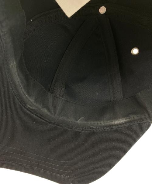 AMI Alexandre Mattiussi（アミアレクサンドルマテュッシ）AMI Alexandre Mattiussi (アミアレクサンドルマテュッシ) ハートパッチキャップ ブラックの古着・服飾アイテム