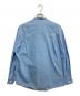 AURALEE (オーラリー) WASHED FINX TWILL BIG SHIRT ブルー サイズ:3：25000円