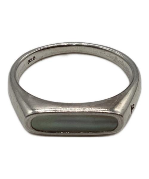 TOM WOOD（トムウッド）TOM WOOD (トムウッド) Mario ring White MOP シルバー サイズ:18号の古着・服飾アイテム