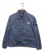 THE NORTH FACEザ ノース フェイス）の古着「GTX DENIM COACH JACKET/ゴアテックスデニムコーチジャケット」｜インディゴ