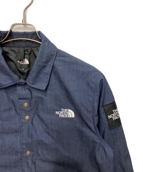 THE NORTH FACE（ザ ノース フェイス）THE NORTH FACE (ザ ノース フェイス) GTX DENIM COACH JACKET/ゴアテックスデニムコーチジャケット インディゴ サイズ:Lの古着・服飾アイテム