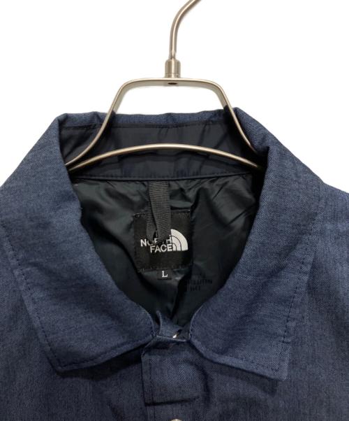 THE NORTH FACE（ザ ノース フェイス）THE NORTH FACE (ザ ノース フェイス) GTX DENIM COACH JACKET/ゴアテックスデニムコーチジャケット インディゴ サイズ:Lの古着・服飾アイテム