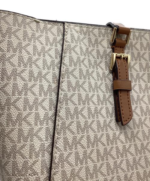 MICHAEL KORS（マイケル・コース）MICHAEL KORS (マイケル・コース) トートバッグ ベージュの古着・服飾アイテム
