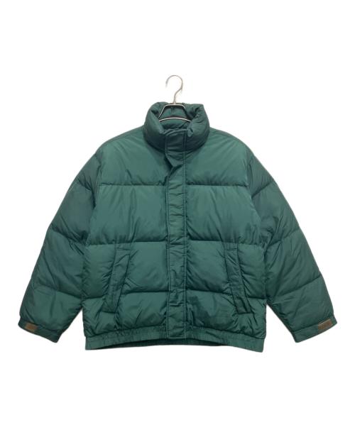 Eddie Bauer（エディーバウアー）Eddie Bauer (エディーバウアー) オールドダウンジャケット グリーン サイズ:XSの古着・服飾アイテム