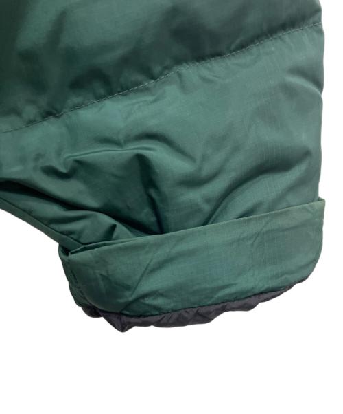 Eddie Bauer（エディーバウアー）Eddie Bauer (エディーバウアー) オールドダウンジャケット グリーン サイズ:XSの古着・服飾アイテム