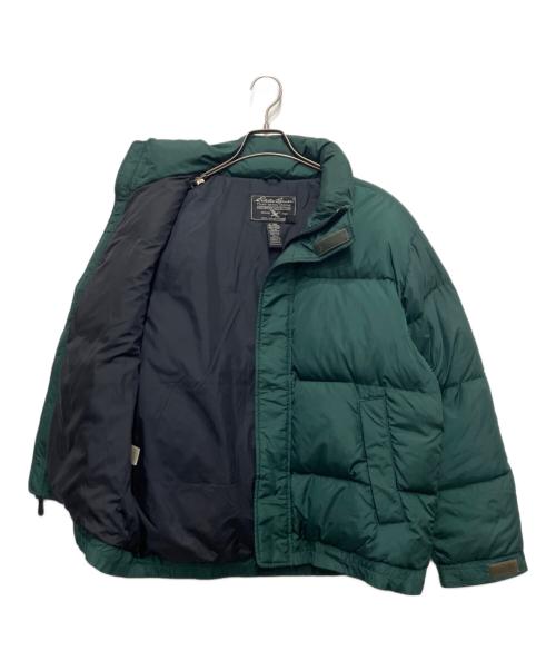 Eddie Bauer（エディーバウアー）Eddie Bauer (エディーバウアー) オールドダウンジャケット グリーン サイズ:XSの古着・服飾アイテム