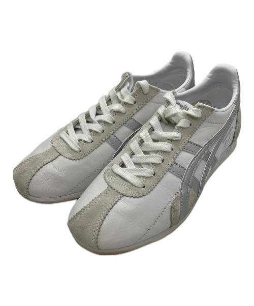 Onitsuka Tiger（オニツカタイガー）Onitsuka Tiger (オニツカタイガー) Runsparkローカットスニーカー ホワイト×シルバー サイズ:23の古着・服飾アイテム