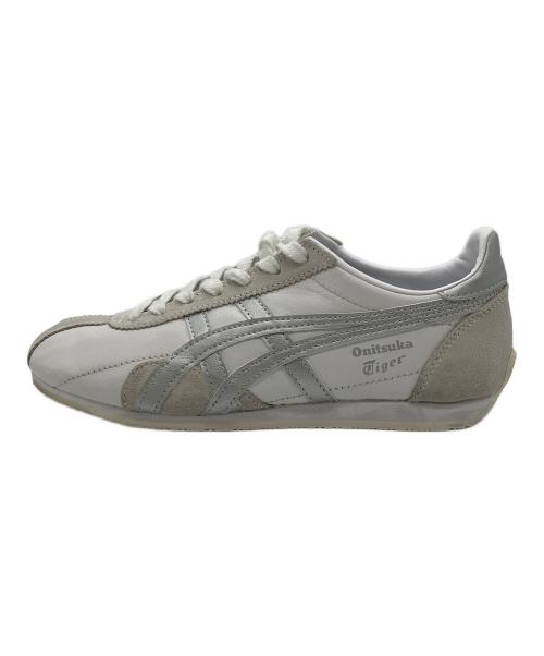 Onitsuka Tiger（オニツカタイガー）Onitsuka Tiger (オニツカタイガー) Runsparkローカットスニーカー ホワイト×シルバー サイズ:23の古着・服飾アイテム