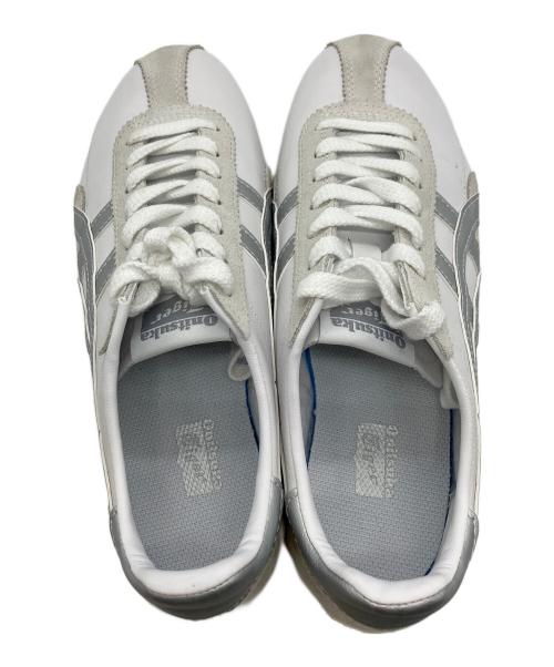 Onitsuka Tiger（オニツカタイガー）Onitsuka Tiger (オニツカタイガー) Runsparkローカットスニーカー ホワイト×シルバー サイズ:23の古着・服飾アイテム
