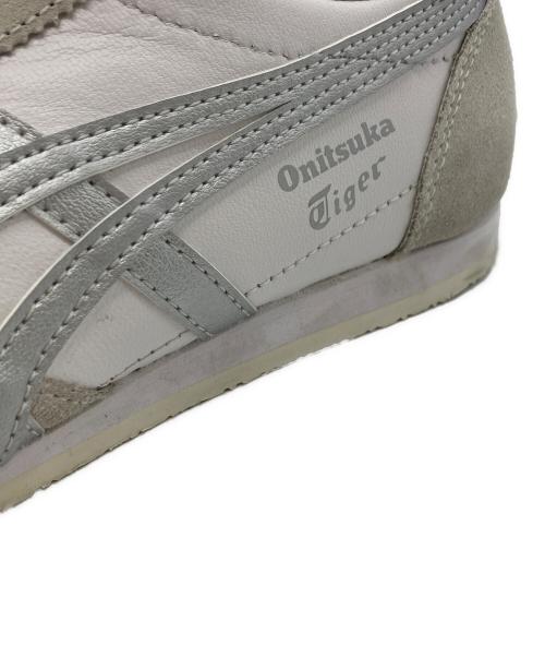 Onitsuka Tiger（オニツカタイガー）Onitsuka Tiger (オニツカタイガー) Runsparkローカットスニーカー ホワイト×シルバー サイズ:23の古着・服飾アイテム