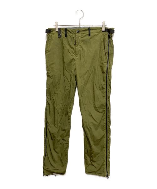 C.P COMPANY（シーピーカンパニー）C.P COMPANY (シーピーカンパニー) サイドジップパンツ グリーン サイズ:50の古着・服飾アイテム