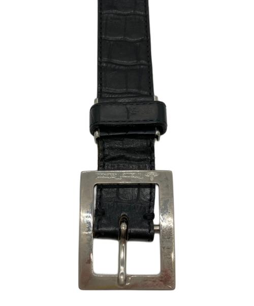 Vivienne Westwood man（ヴィヴィアン ウェストウッド マン）Vivienne Westwood man (ヴィヴィアン ウェストウッド マン) レザーベルト ブラックの古着・服飾アイテム