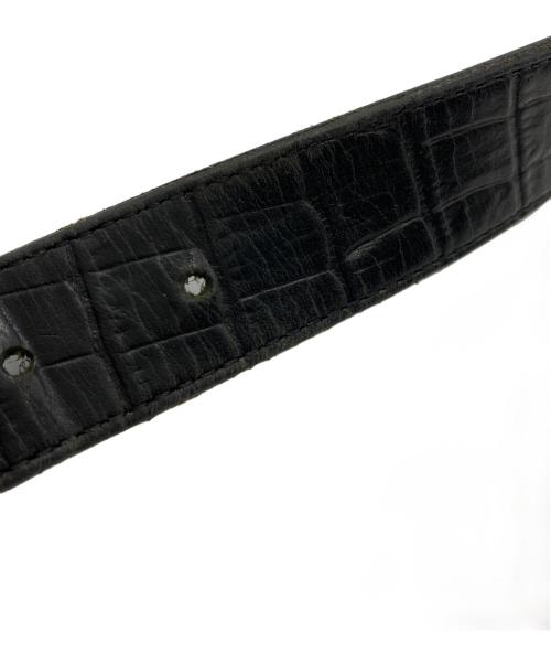Vivienne Westwood man（ヴィヴィアン ウェストウッド マン）Vivienne Westwood man (ヴィヴィアン ウェストウッド マン) レザーベルト ブラックの古着・服飾アイテム