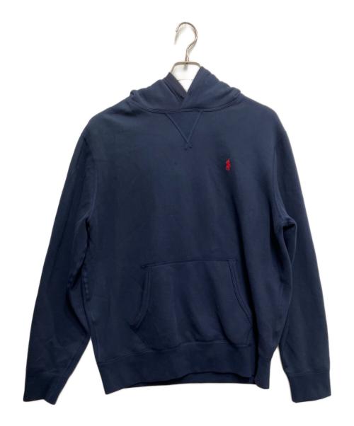 POLO RALPH LAUREN（ポロ・ラルフローレン）POLO RALPH LAUREN (ポロ・ラルフローレン) プルオーバーパーカー ネイビー サイズ:Lの古着・服飾アイテム