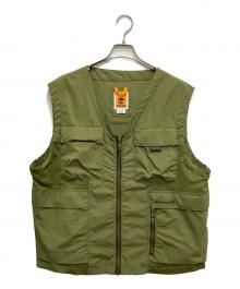 Timberland（ティンバーランド）の古着「ユーティリティベスト」｜グリーン