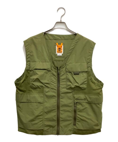 Timberland（ティンバーランド）Timberland (ティンバーランド) ユーティリティベスト グリーン サイズ:XLの古着・服飾アイテム