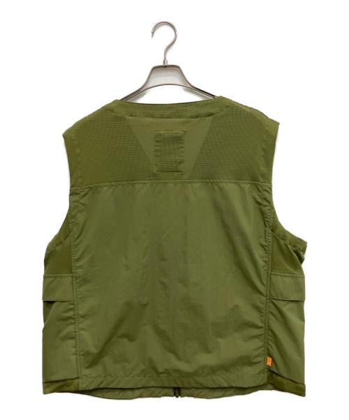 Timberland（ティンバーランド）Timberland (ティンバーランド) ユーティリティベスト グリーン サイズ:XLの古着・服飾アイテム