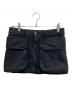 DIESEL（ディーゼル）の古着「DE-TONデニムカーゴミニスカート」｜ブラック