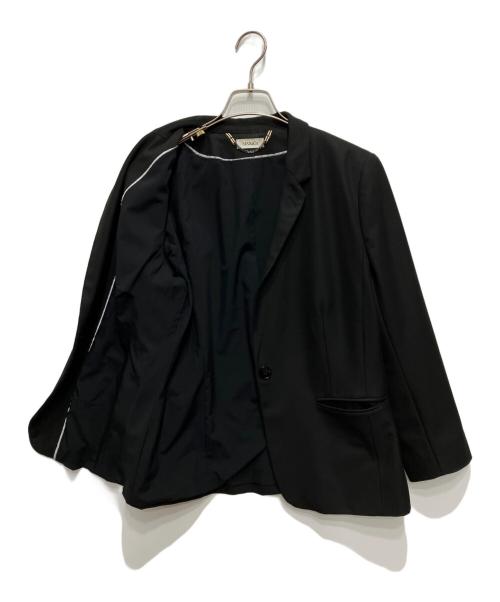 MAX&Co.（マックスアンドコー）MAX&Co. (マックスアンドコー) MANILA スリムフィットストレッチ ブレザー ブラック サイズ:48の古着・服飾アイテム