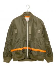 sacai（サカイ）の古着「Nylon Twill Blouson」｜カーキ