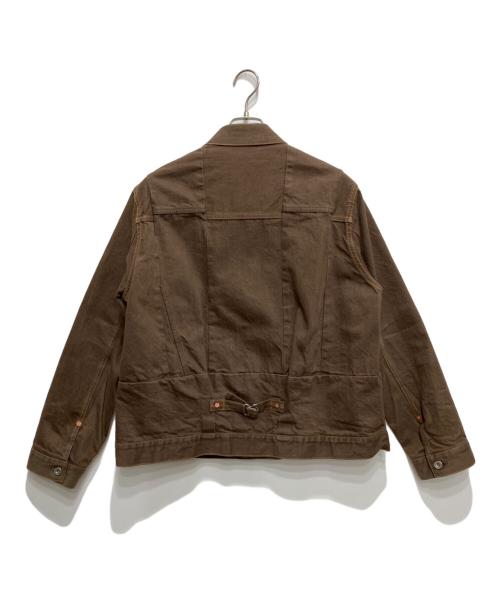 sacai（サカイ）sacai (サカイ) Denim Jacket ブラウン サイズ:1の古着・服飾アイテム